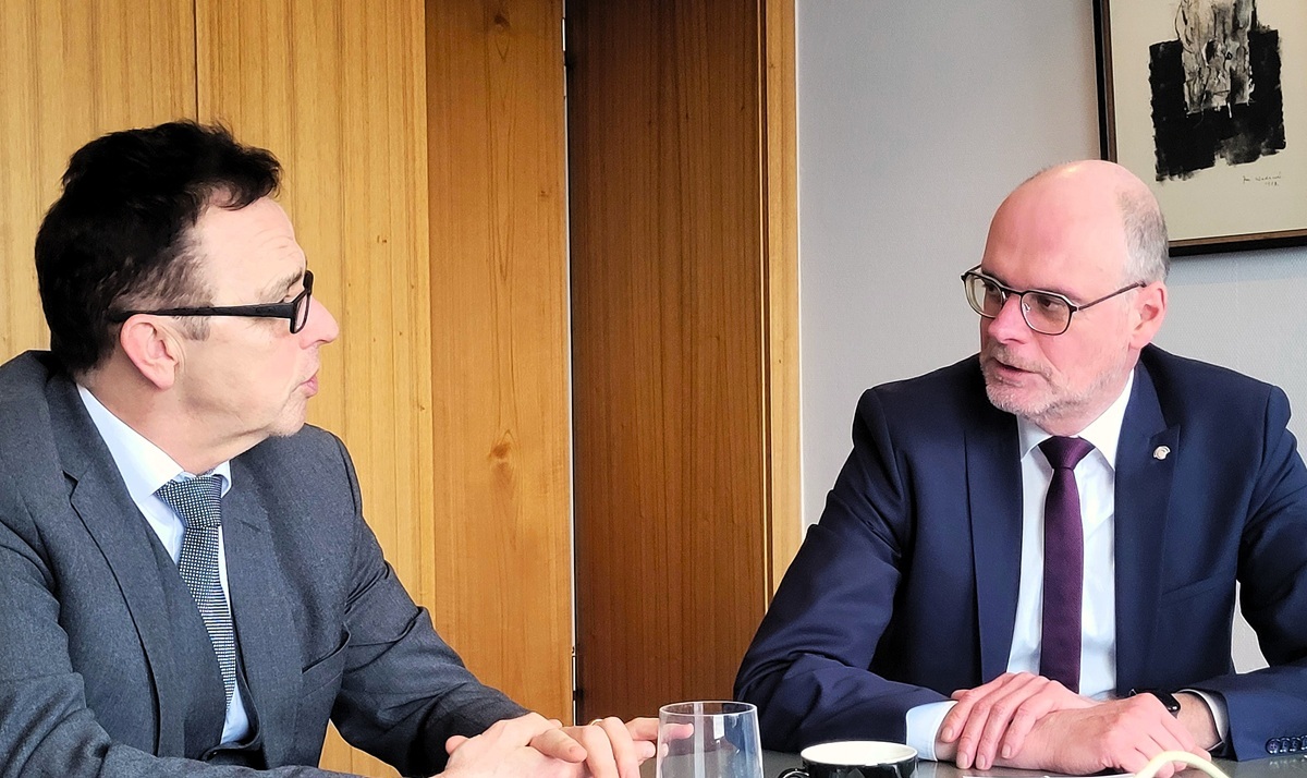 Präsident Landscheidt und Hauptgeschäftsführer Sommer im Interview 