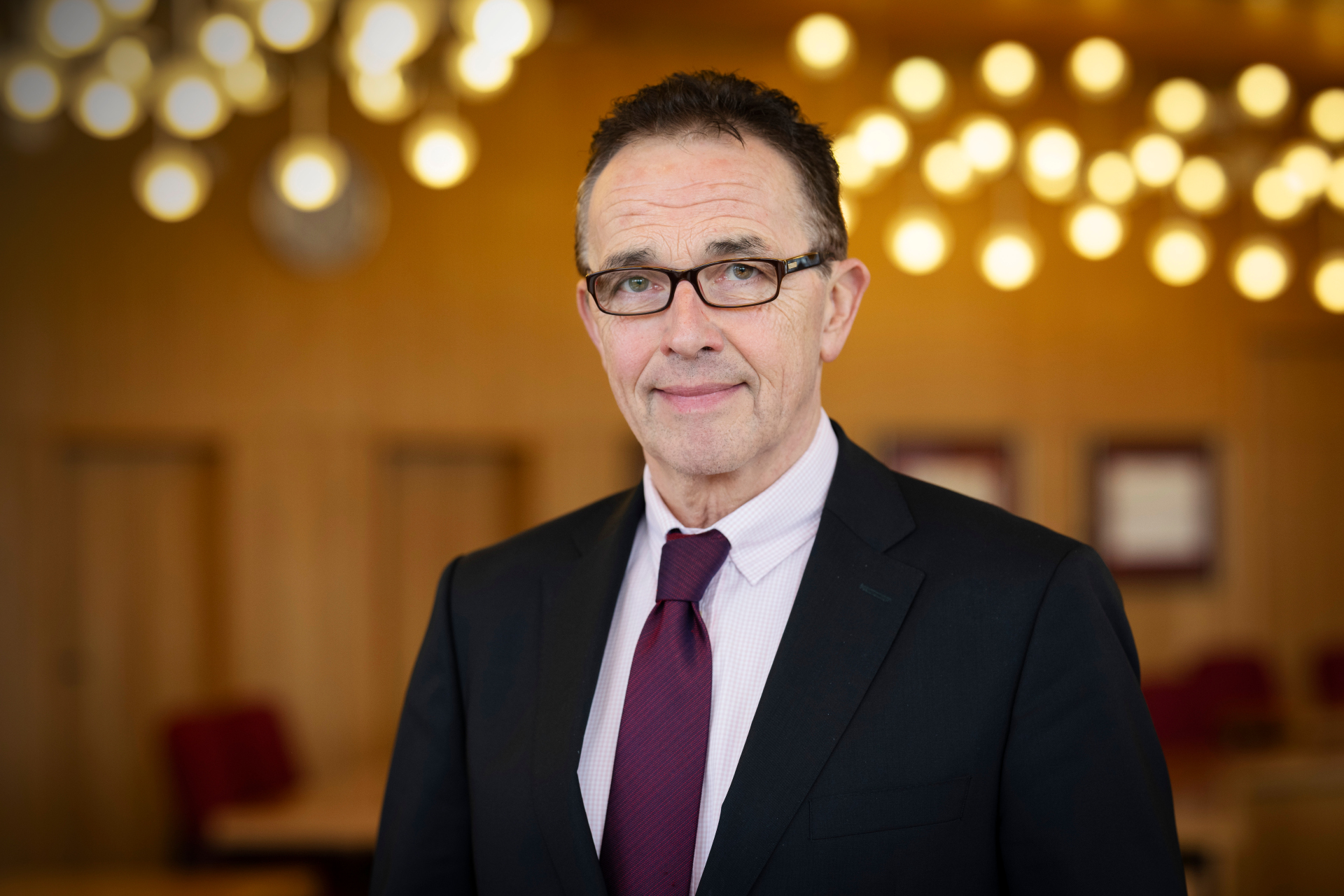 Portrait Präsident Prof. Dr. Christoph Landscheidt, Bürgermeister der Stadt. Kamp-Lintfort.