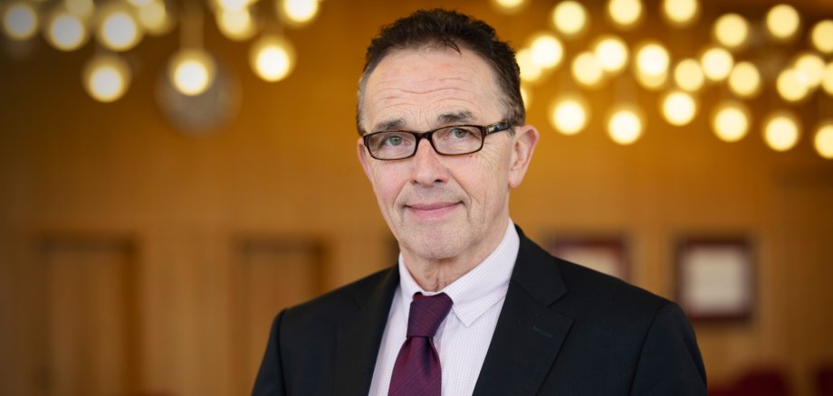 Portrait Präsident Prof. Dr. Christoph Landscheidt, Bürgermeister der Stadt. Kamp-Lintfort.