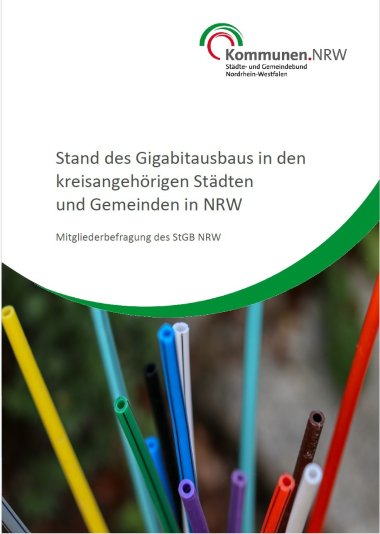 StGB NRW-Umfrage zum Stand des Gigabitausbaus