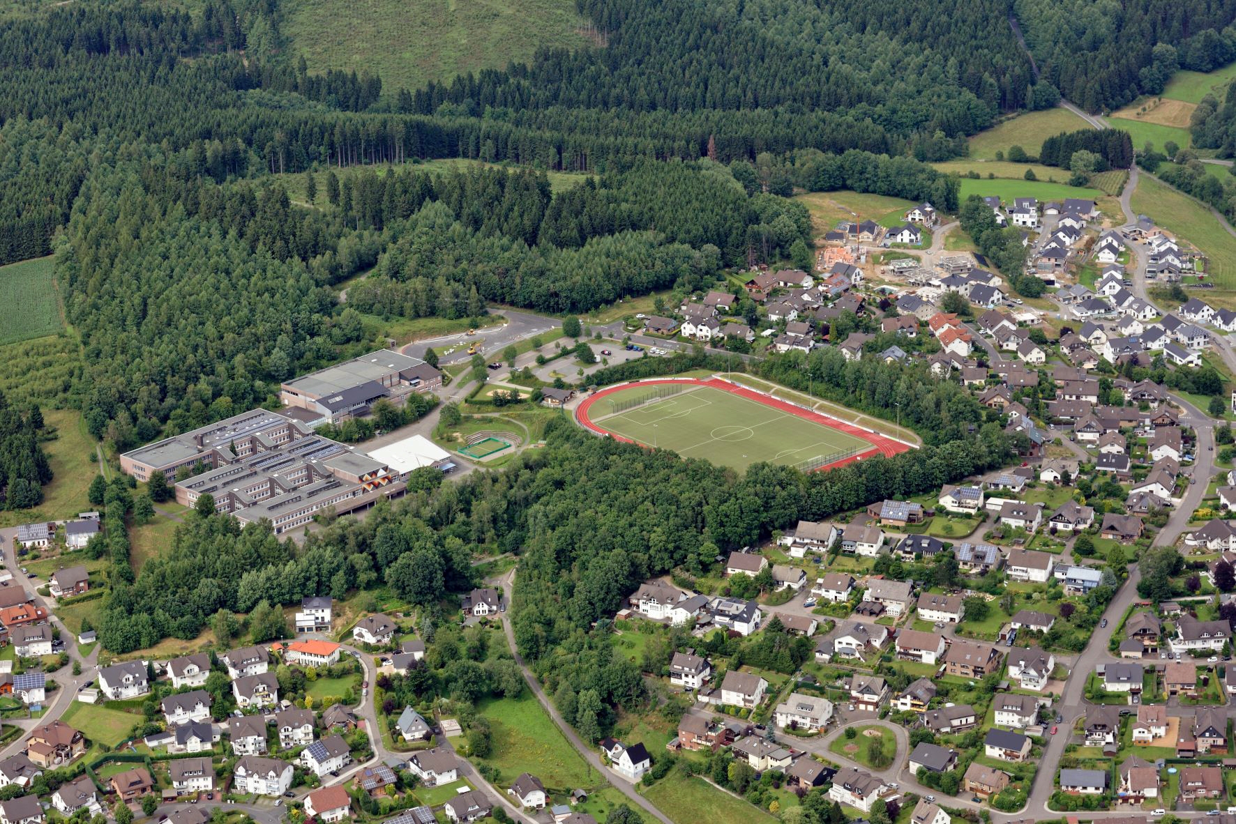 Gemeinde Wenden Gemeinde Wenden von oben