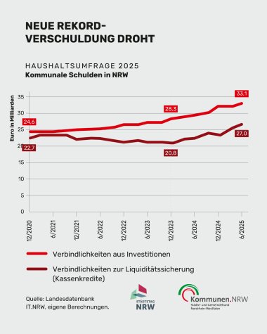 Haushaltsumfrage 2025 - Rekorddefizite